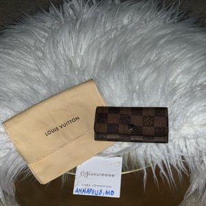 Damier Ebene 4 Key Holder